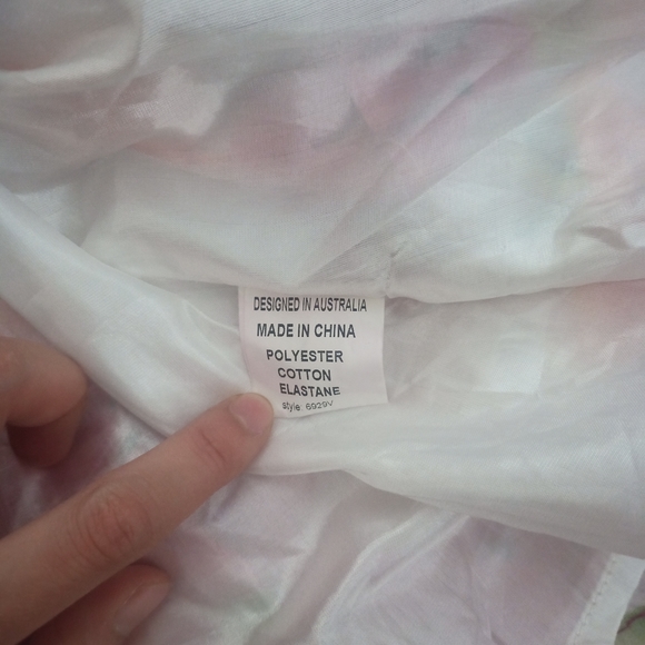 Rose print dress - Picture 3 of 4